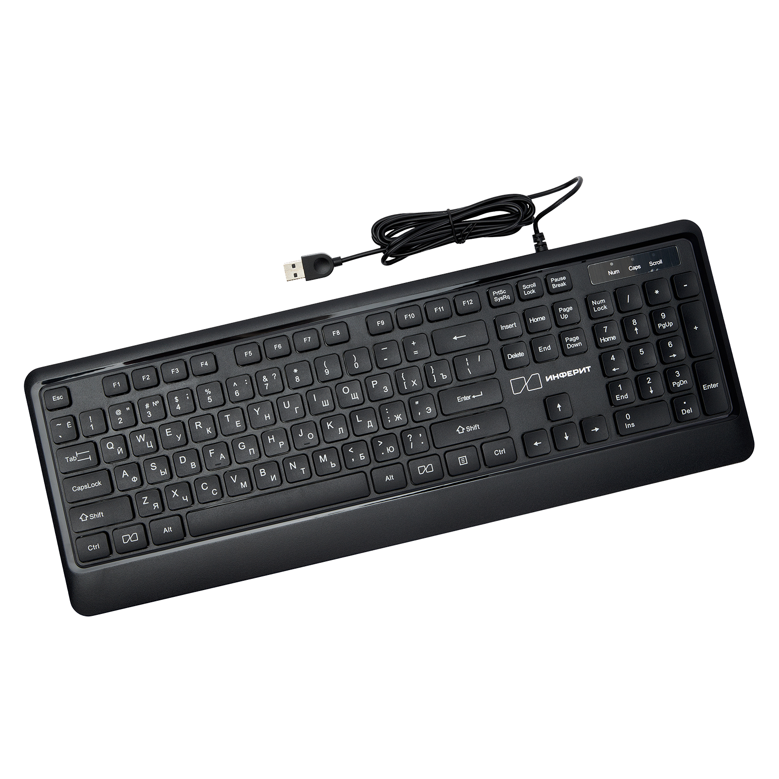 Клавиатура и мышь Инферит (проводной)
